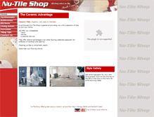 Tablet Screenshot of nutile.co.za